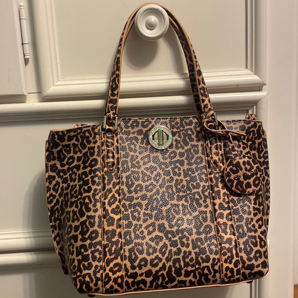 Cole Haan leopard print crossbody